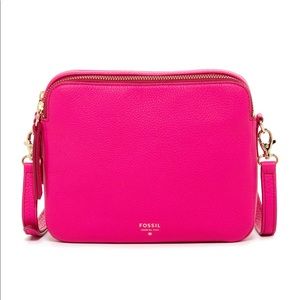 Genuine Fossil Toaster Crossbody Hot Pink